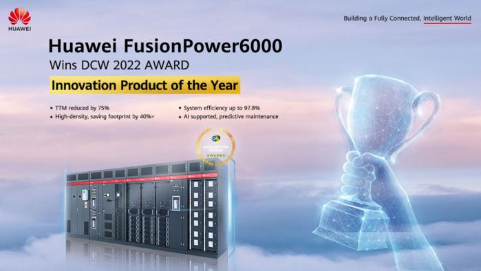 Huawei FusionPower6000: Βραβείο Καινοτόμου Προϊόντος στο Data Center World 2022!