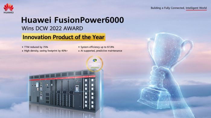 Huawei FusionPower6000: Βραβείο Καινοτόμου Προϊόντος στο Data Center World 2022! 