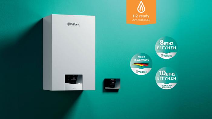 ecoTEC plus: Ο ορισμός της εξέλιξης! Έτοιμος για την εποχή του υδρογόνου!