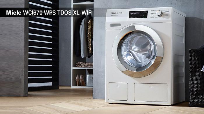 Έξυπνο πλυντήριο ρούχων Miele WCI670 WPS TDOS XL-WIFI.