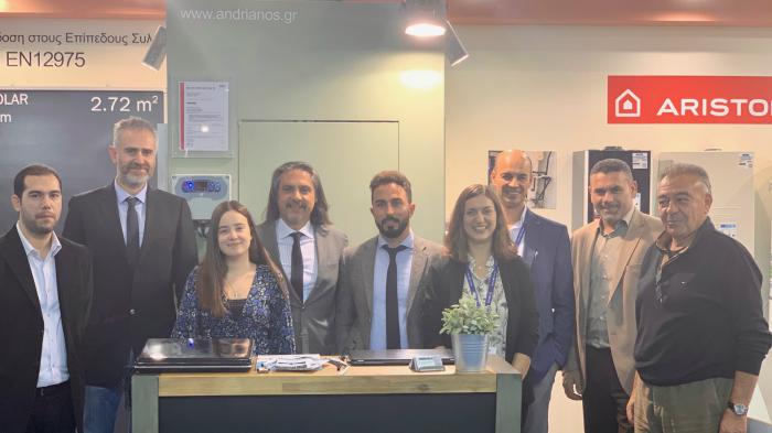Το περίπτερο της ANDRIANOS στην έκθεση XENIA 2019.