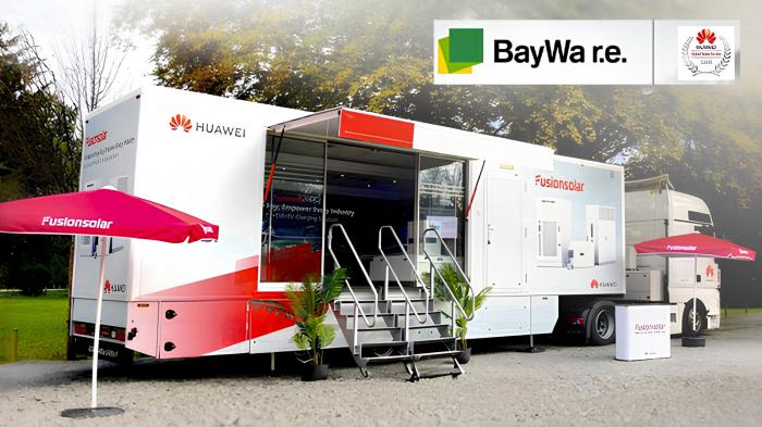 Το φορτηγό Huawei FusionSolar C&I ταξιδεύει στην Ελλάδα