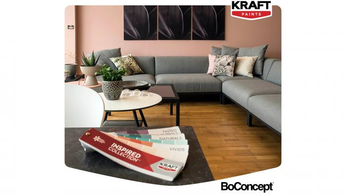 Νέα συνεργασία KRAFT PAINTS - BoConcept
