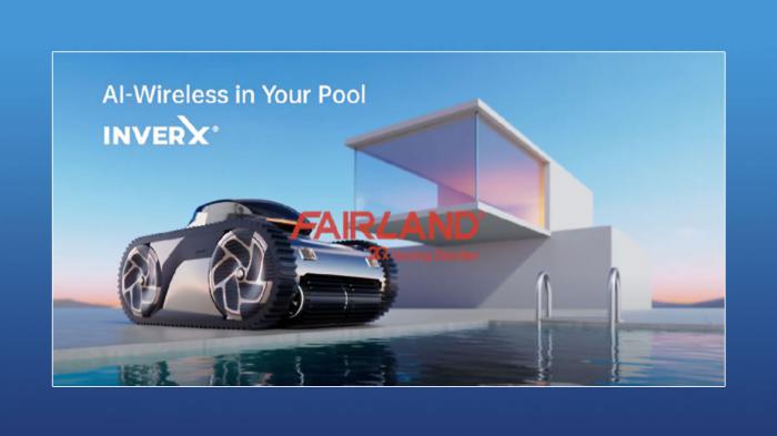 Το νέο X-Warrior Robotic Pool Cleaner της Fairland από την Ecofer