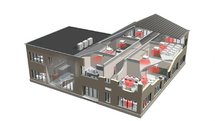 Η Daikin Altherma, χάρις στο σύστημα cascade που διαθέτει, απορροφά θερμότητα από τον αέρα και αυξάνει τη θερμοκρασία της σε δύο ψυκτικούς κύκλους, επιτυγχάνοντας θερμοκρασία παροχής 80 °C.