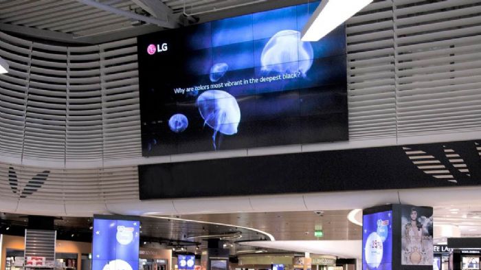 Το μεγαλύτερο LG video wall στην Ελλάδα Το μεγαλύτερο LG video wall στην Ελλάδα