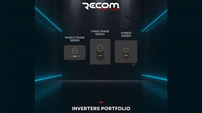 Οι vέοι φωτοβολταϊκοί inverters της RECOM για οικιακές, εμπορικές και βιομηχανικές εφαρμογές 