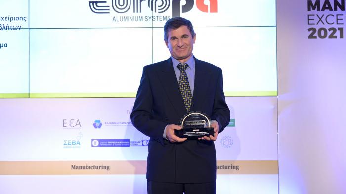 Δύο βραβεία για την Europa στα Manufacturing Excellence Awards 2021! 