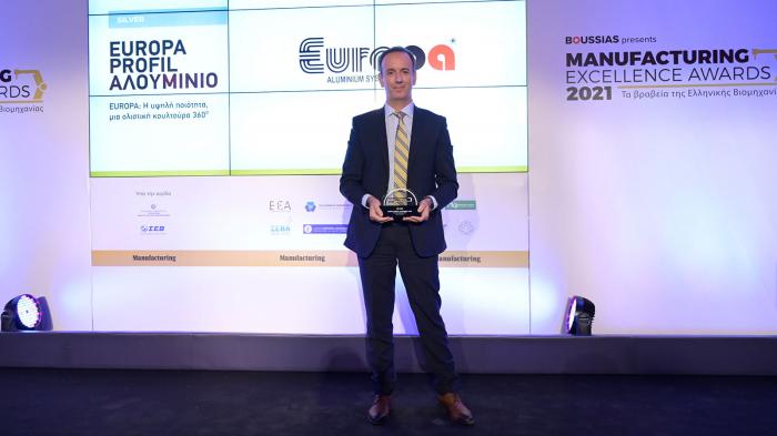 Δύο βραβεία για την Europa στα Manufacturing Excellence Awards 2021! 