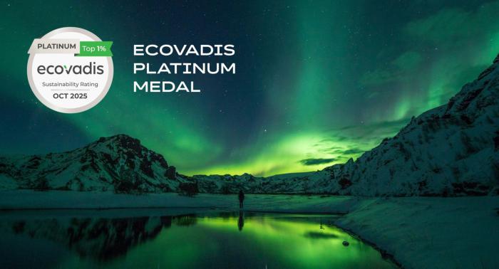 Η ABB κατέκτησε το βραβείο Platinum της EcoVadis για τις επιδόσεις της στη βιωσιμότητα