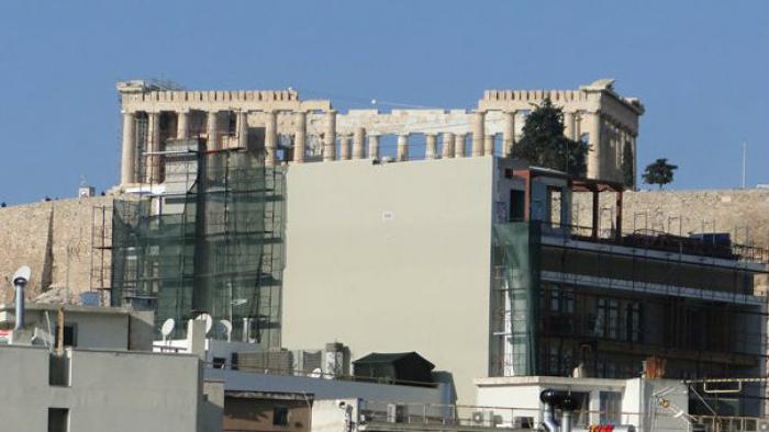 Αναστολή 1 χρόνο σε έκδοση οικοδομικών αδειών στην Ακρόπολη