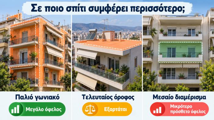 Θερμοπρόσοψη: Πόσο μειώνει πραγματικά θέρμανση και κλιματισμό;