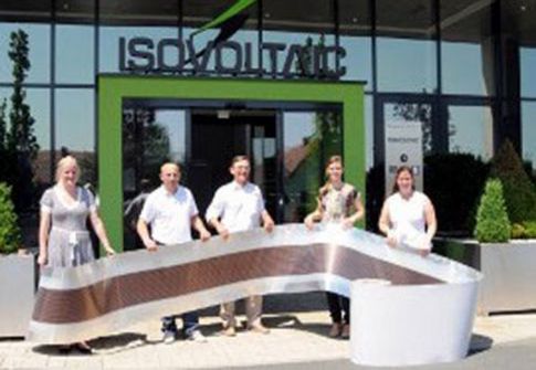 34 μέτρα BIPV φωτοβολταϊκή μεμβράνη από την Isovoltaic AG