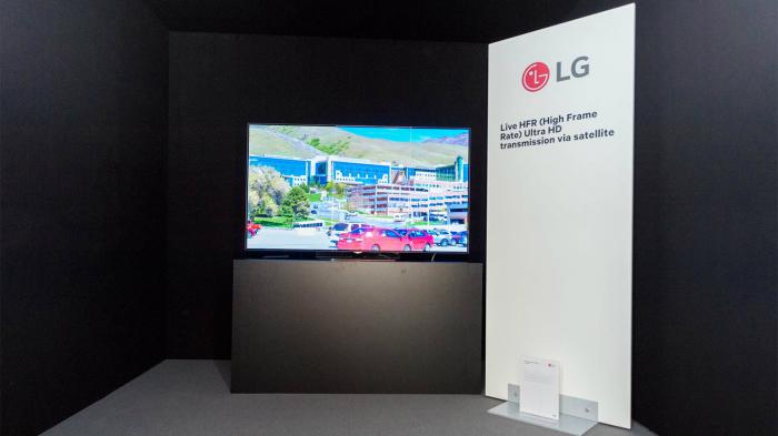  LG και SES παρουσιάζουν την τεχνολογία 4K High Frame Rate 