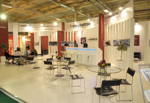 Το περίπτερο της Mechatron στην 7η διεθνή έκθεση «Energy Photovoltaic 2012».