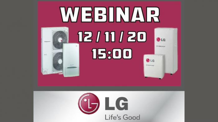 LG Electronics Webinar με θέμα: ΑΝΤΛΙΕΣ ΘΕΡΜΟΤΗΤΑΣ