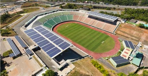 Gehrlicher Solar: ολοκληρώνει Φ/Β σύστημα σε γήπεδο ποδοσφαίρου