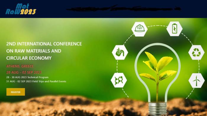 RawMat 2023: Ολοκληρώθηκε το συνέδριο για την κυκλική οικονομία