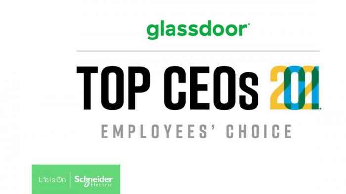 Ο Jean-Pascal Tricoire της Schneider Electric διακρίθηκε ως Top CEO για το 2021 από την Glassdoor