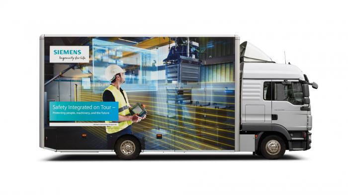 ``Safety Truck on Tour`` Roadshow από τη Siemens  
